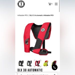 EUC Mustang Survival Automatic/Manual PFD